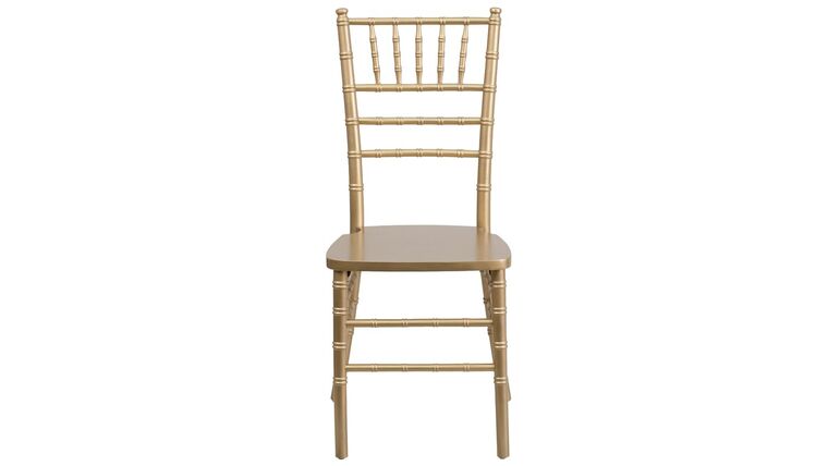 Set of 10 Chiavari Gold Chair for Outdoor Events, Party and Decor