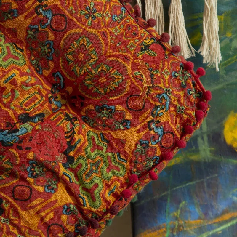 Bohemian Round Square Floor Seat Cushions