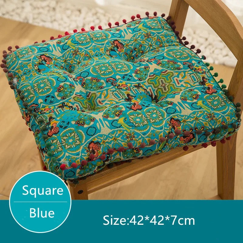Bohemian Round Square Floor Seat Cushions
