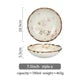 7.5inch Japanese Household Noodle Bowl Ceramic Soup Bowl With Handle Salad Pasta Bowl Kitchen Tableware Microwave Oven Bakwar