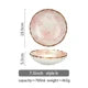 7.5inch Japanese Household Noodle Bowl Ceramic Soup Bowl With Handle Salad Pasta Bowl Kitchen Tableware Microwave Oven Bakwar
