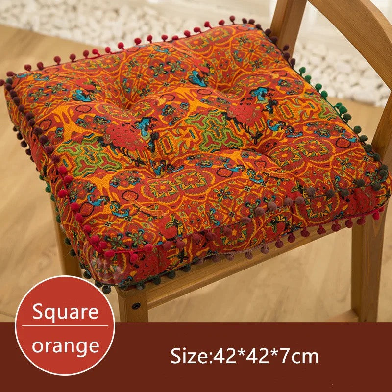 Bohemian Round Square Floor Seat Cushions