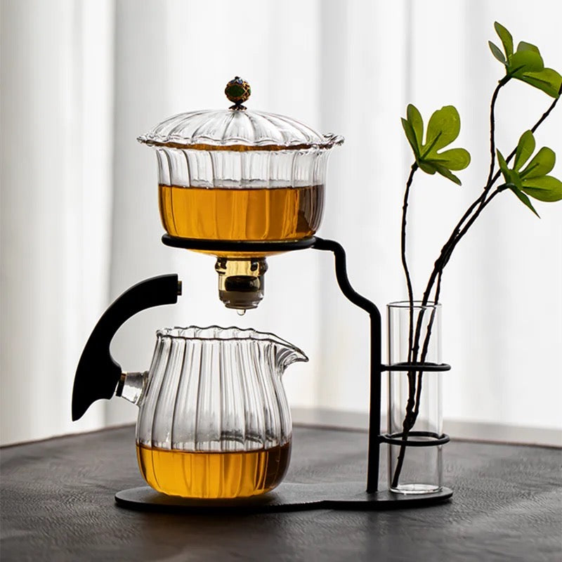 Infuser Drinking Flower Arrangement Teapot