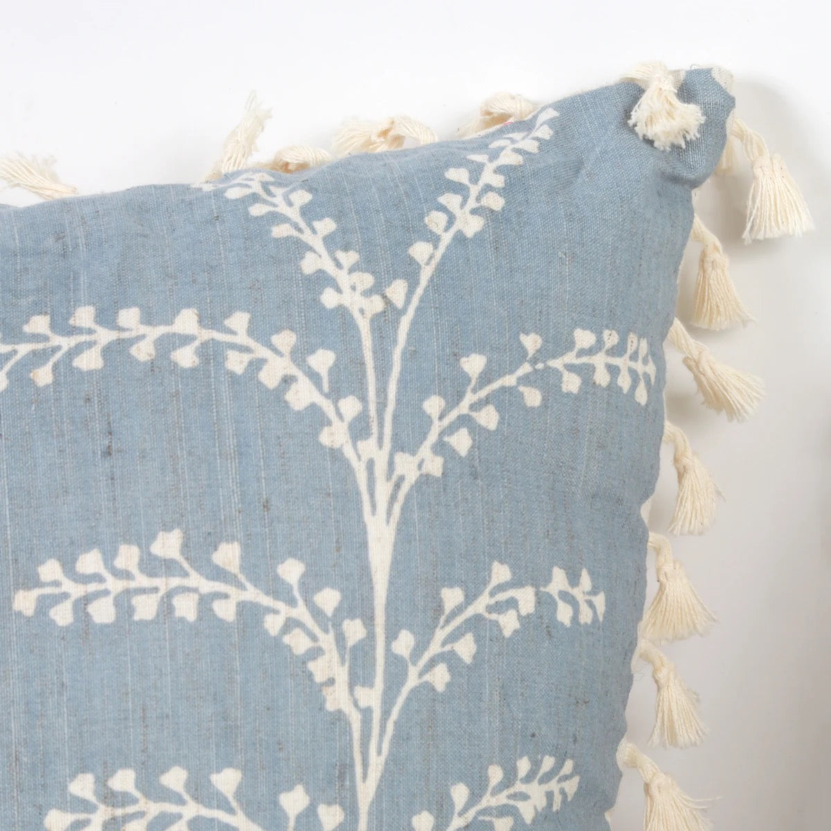 1Pc Light Blue Geometric Printed Throw Pillow Covers