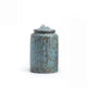 Ceramic Tea Pot Airtight Jar Stoneware Retro Japanese Style Moisture-proof Mini Trumpet Travel Portable Storage Jar Creative