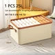 Household Clothing Storage Box Wardrobe Dustproof Storage Box Foldable Bedroom Clothing Storage Organizador
