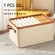 Household Clothing Storage Box Wardrobe Dustproof Storage Box Foldable Bedroom Clothing Storage Organizador