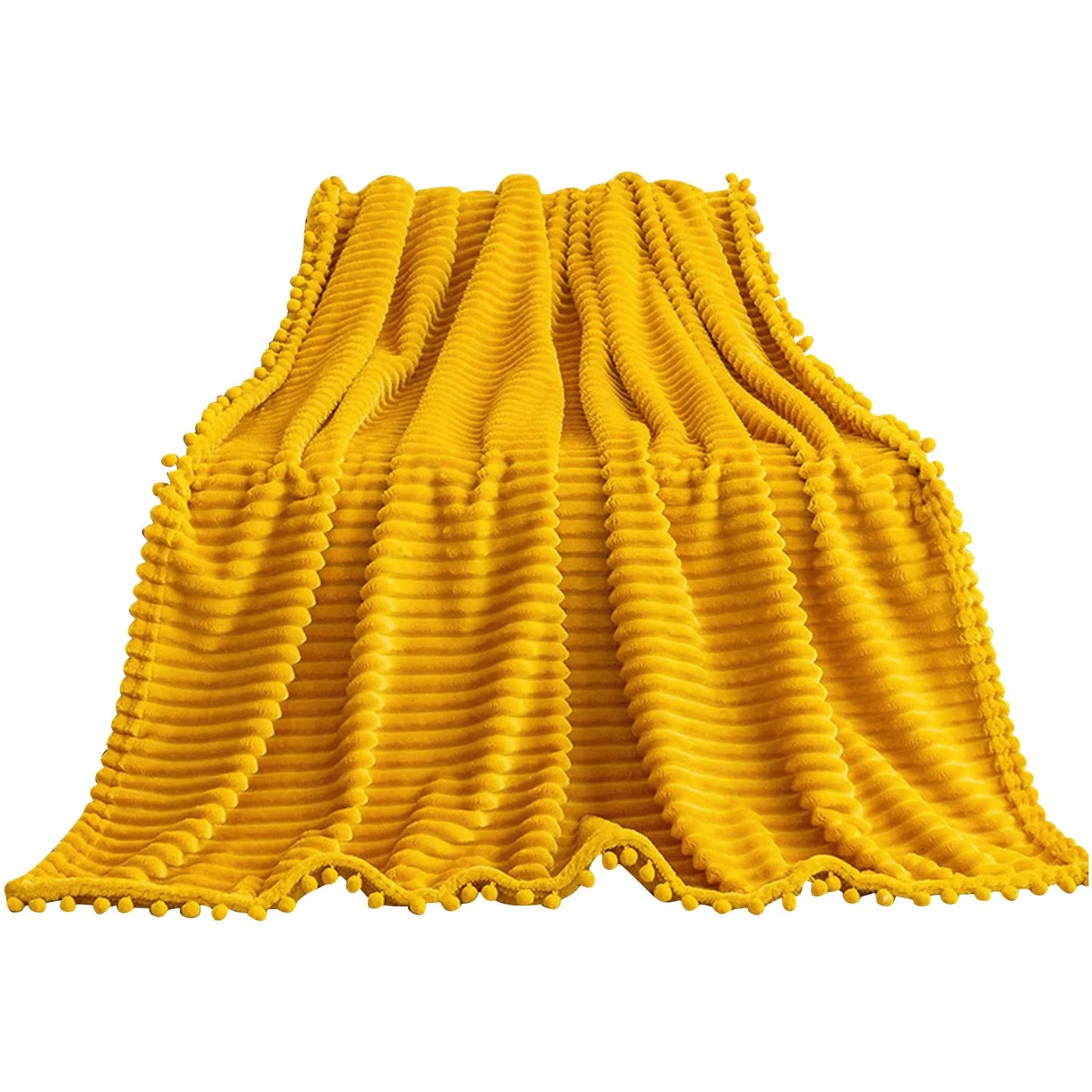 Lightweight Soft Blanket Suitable For Sofa Double Fleece Flannel Blanket
