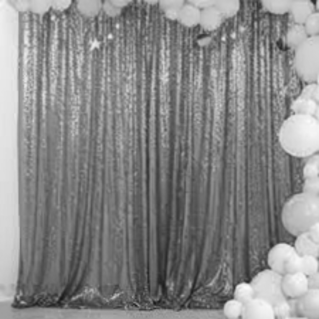 PhotoBooth Rental with Props - birthday and special events including sequin color choice based on the theme