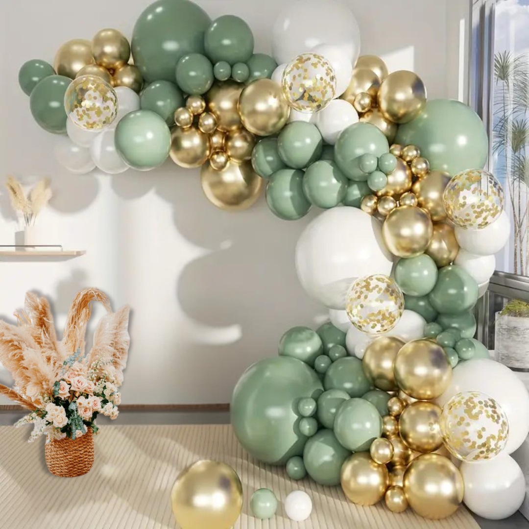 Sage Theme Decor Rental for Events @ $149 Including Six Items to cover your special moments