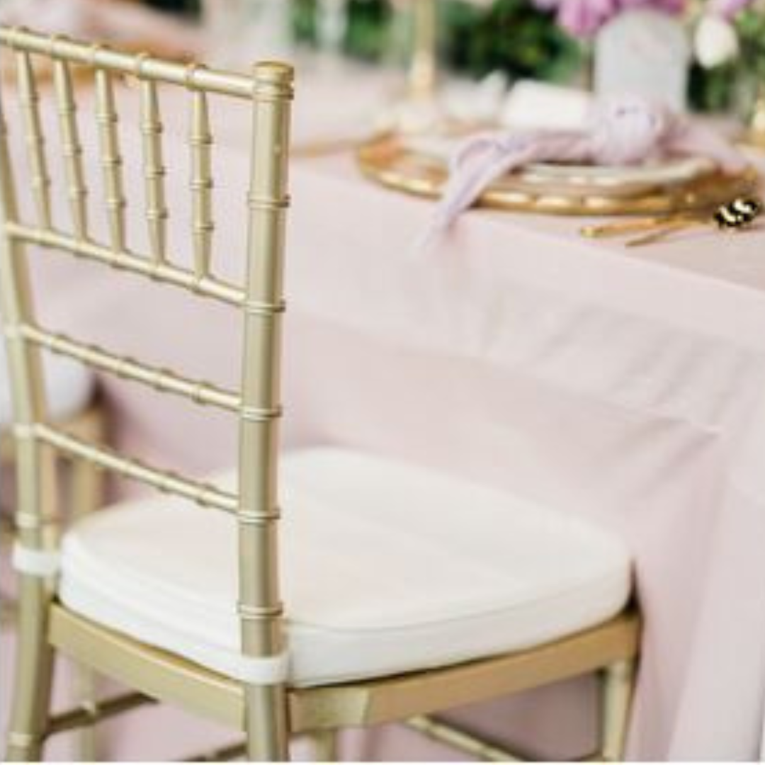 Set of 10 Chiavari Gold Chair for Outdoor Events, Party and Decor
