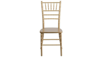 Set of 10 Chiavari Gold Chair for Outdoor Events, Party and Decor
