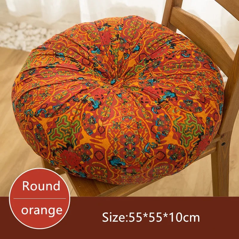 Bohemian Round Floor Seat Cushions