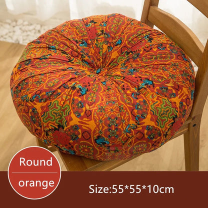 Bohemian Round Floor Seat Cushions