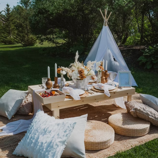 Boho Theme Picnic Setup For an Unforgettable Experience