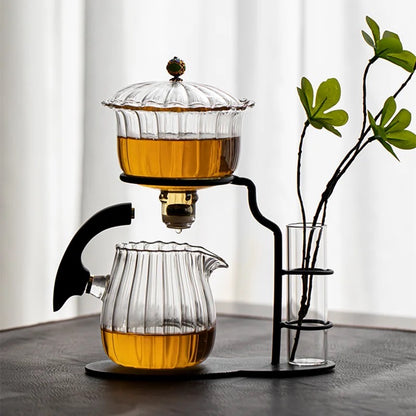 Infuser Drinking Flower Arrangement Teapot