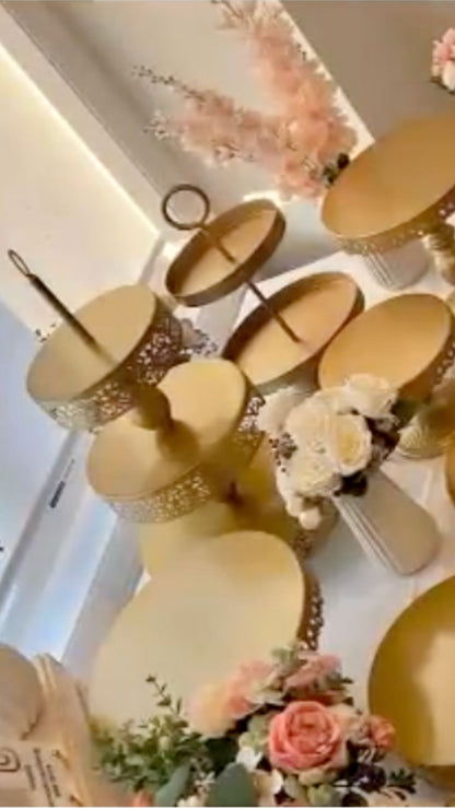 Dessert Table Rental - for special days events including 20 gift items and 3 dessert stand