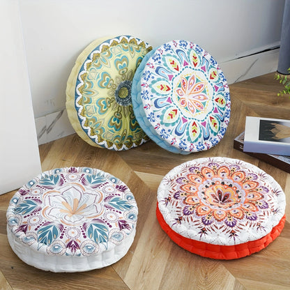 Plush Round Cushion with Filler, Comfortable and Versatile