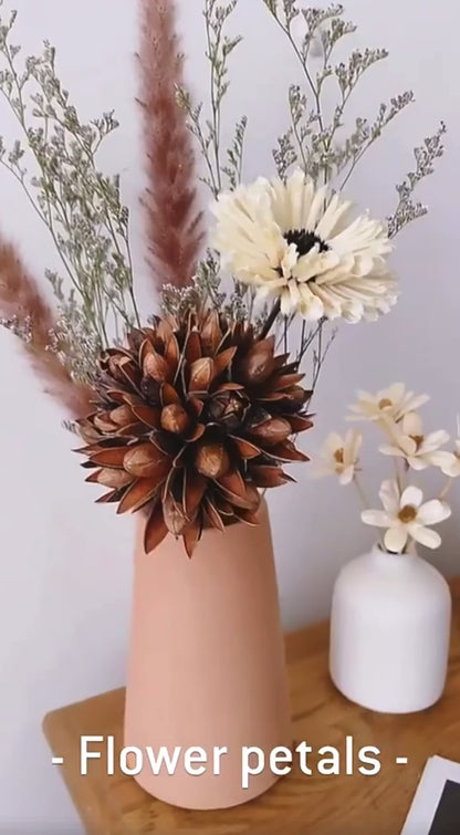 White Nordic Style Home Decor Ceramic Vase Desk Decoration